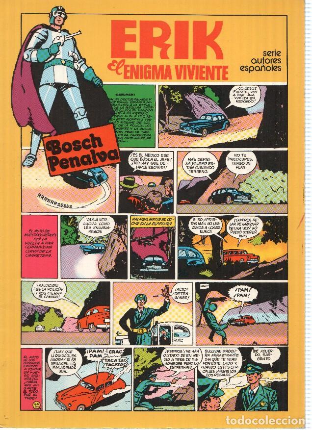 Comics: Serie Autores Espa&ntilde;oles: BOSCH PENALVA - ERIK EL ENIGMA VIVIENTE (Revival Comics) - Bosch Penalva