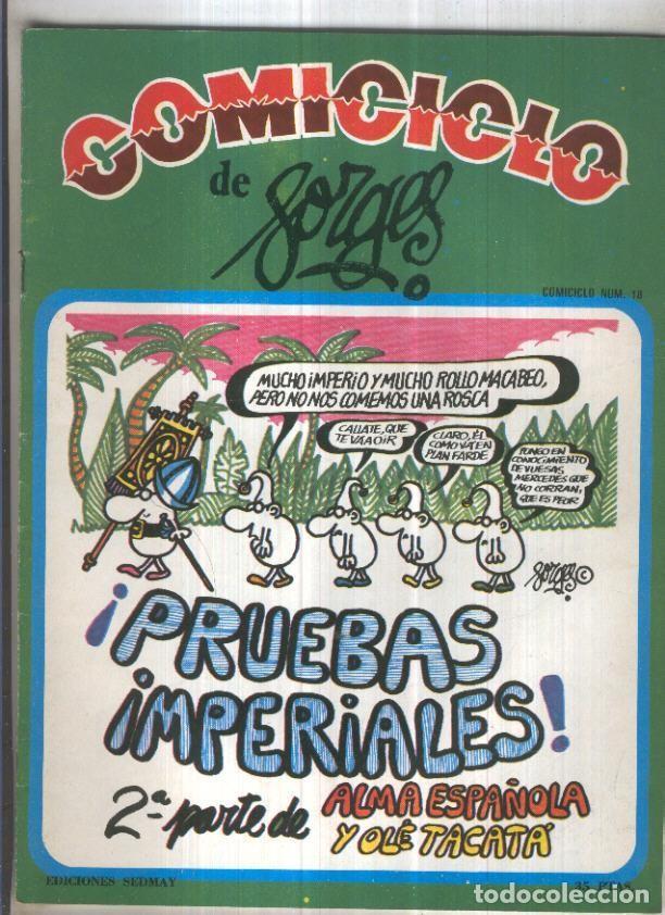Fumetti: Comiciclo de Forges numero 18: Alma espa&ntilde;ola - Forges