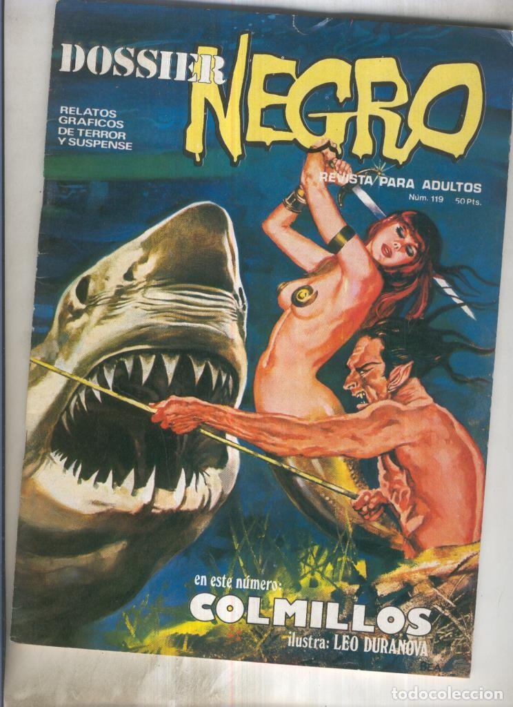 C&oacute;mics: Dossier Negro numero 119 (numerado 2 en trasera( - Varios - Foto 1