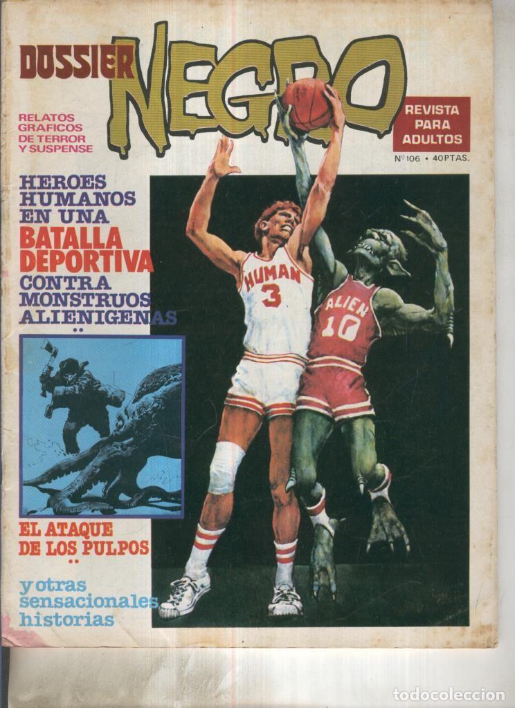 C&oacute;mics: Dossier Negro numero 106 (numerado 1 en trasera) - Varios - Foto 1