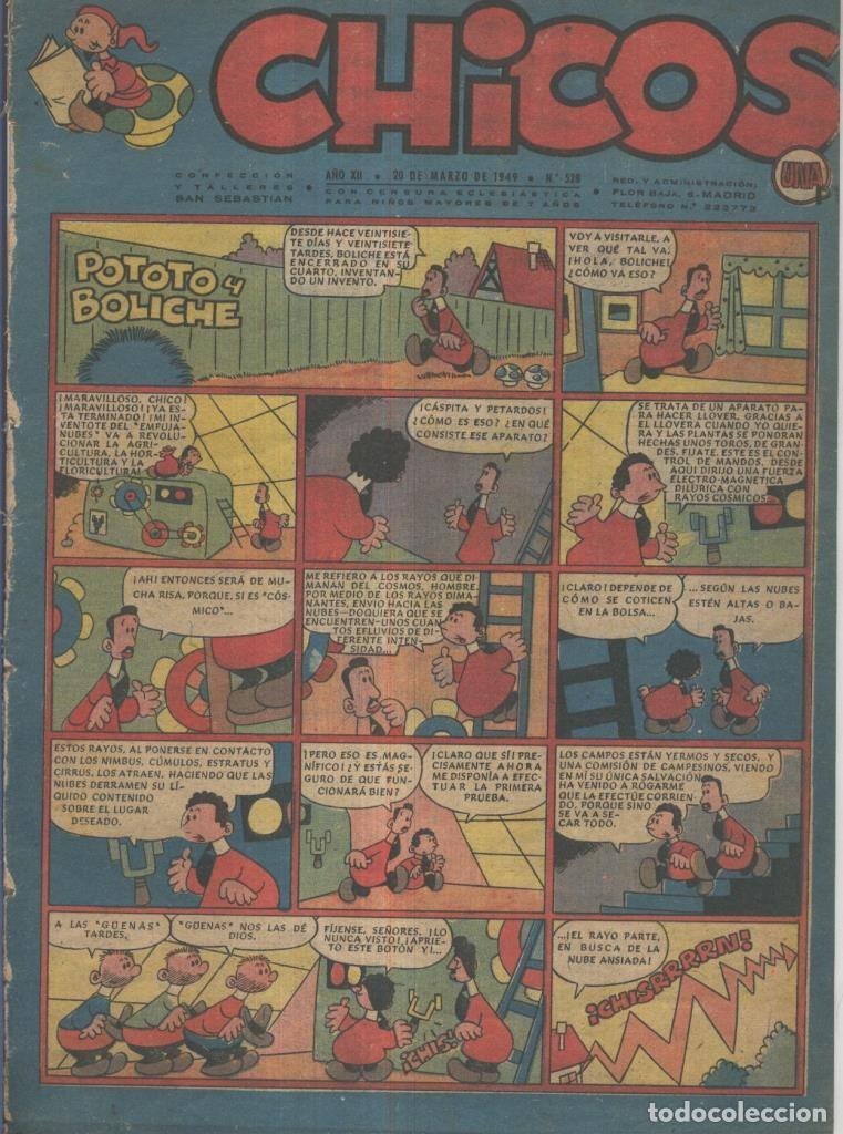 Comics: Chicos de Consuelo Gil numero 528 (procede de tomo desencuadernado) - Varios