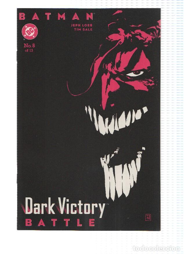 C&oacute;mics: BATMAN: DARK VICTORY, Volume 1 Numero 08: Battle (DC Comics) - Jeph Loeb - Foto 1