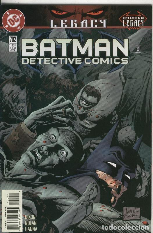 C&oacute;mics: Batman Detective Comics numero 702 - Dixon-Nolan-McLeod - Foto 1