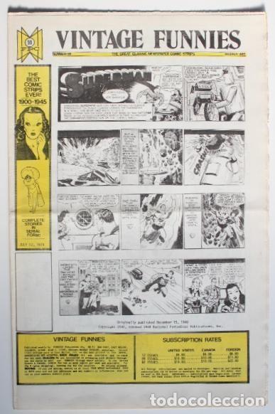 C&oacute;mics: VINTAGE FUNNIES No.059 - The Great Classic Newspaper Comic Strips (1974) - VARIOS - Foto 1