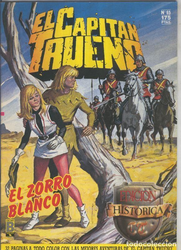 Comics: El Capitan Trueno edicion historica numero 065:El zorro blanco - Victor Mora-Ambros-Pardo-Antonio Be