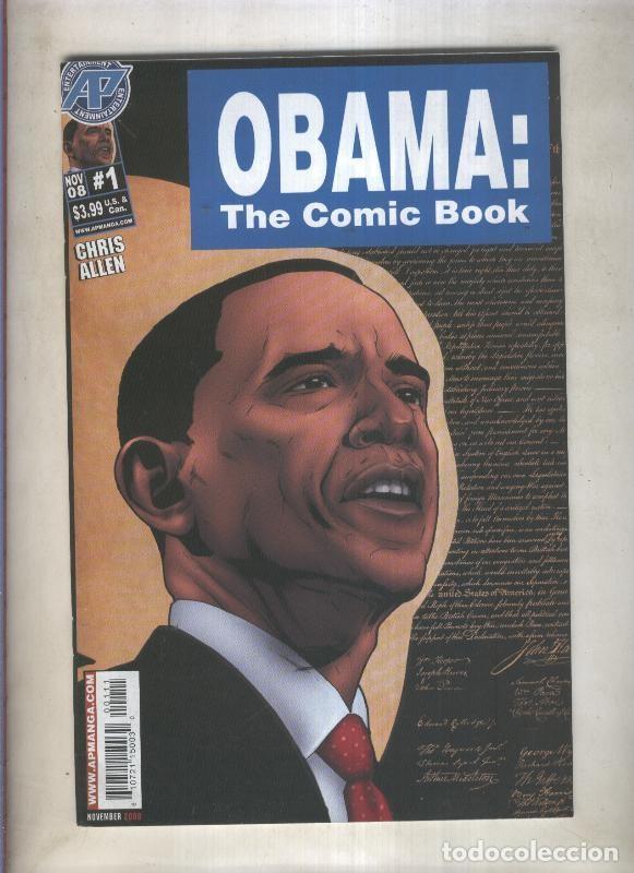 C&oacute;mics: Obama the comic books numero 1 - Varios