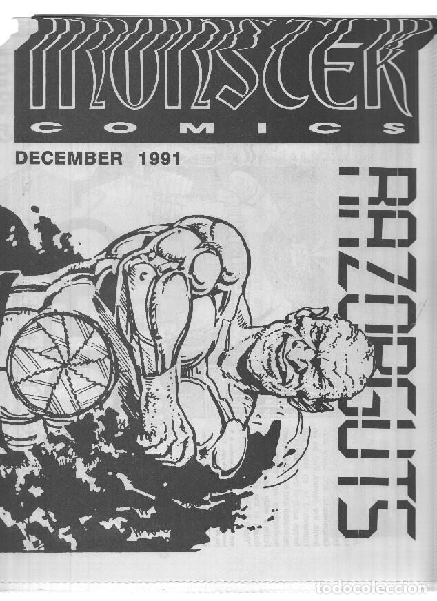 C&oacute;mics: MONSTER COMICS - December 1991 (New Releases of Monster Comics) - Varios