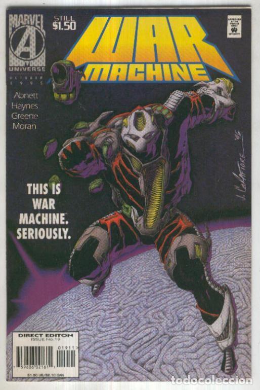 C&oacute;mics: WAR MACHINE Vol.1 No.19: Here Be Dragons - Dan Abnett - Foto 1