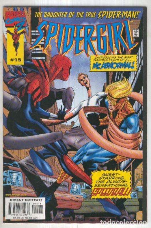 Comics: SPIDER-GIRL Vol.1 No.15: Swingin and Slammin with Speedball - Tom DeFalco