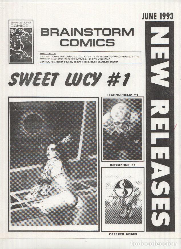 C&oacute;mics: BRAINSTORM COMICS - June 1993 (News Releases from Brainstorm Comics) - Varios - Foto 1