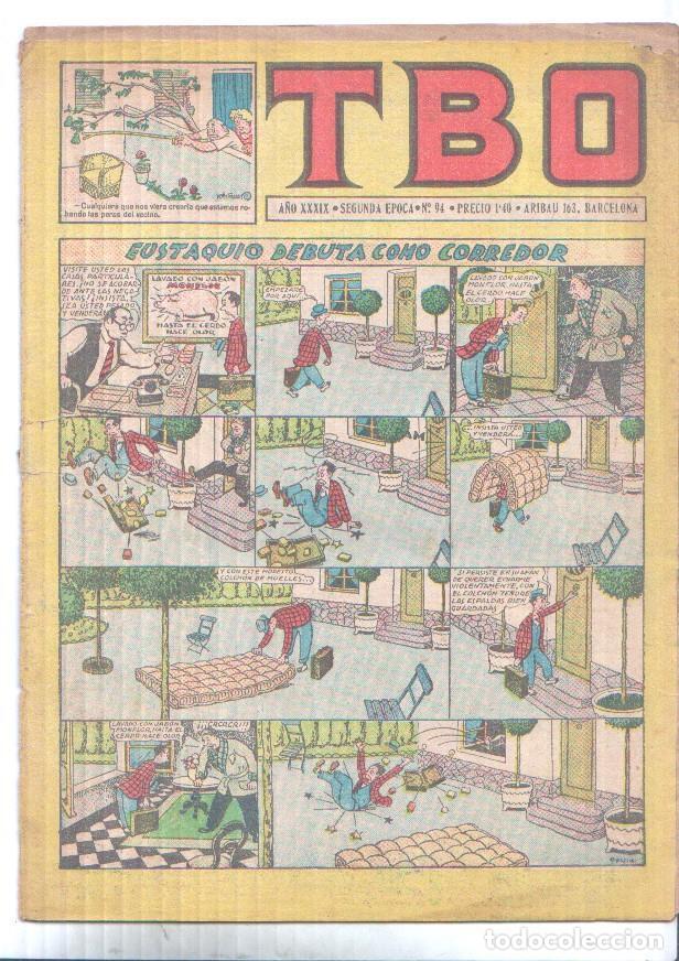 Comics: TBO numero 094: Eustaquio debuta como corredor (Opisso) - Varios