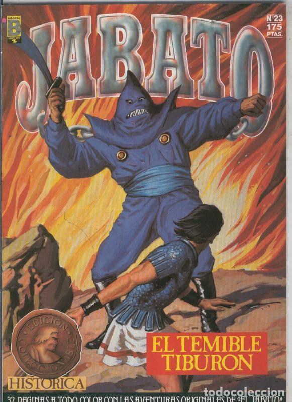 Fumetti: Jabato color primera edicion numero 023:El temible tiburon - Darnis-Victor Mora