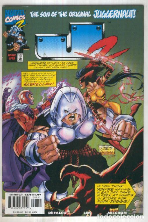 Fumetti: J2- The Son of Juggernaut, Vol.1 No.08: Team-Up Traumas - Tom DeFalco