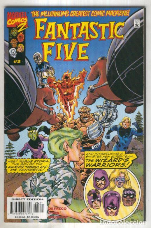 C&oacute;mics: FANTASTIC FIVE Vol.1 No.02: The Wizzards Warriors - Tom DeFalco - Foto 1