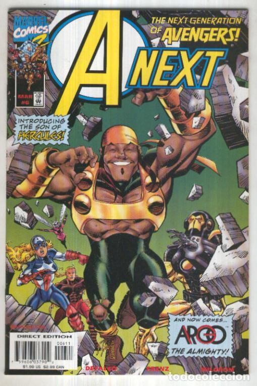C&oacute;mics: A-NEXT, The Next Generation of Avengers Vol.01, No.06: And Now ARGO - Tom DeFalco