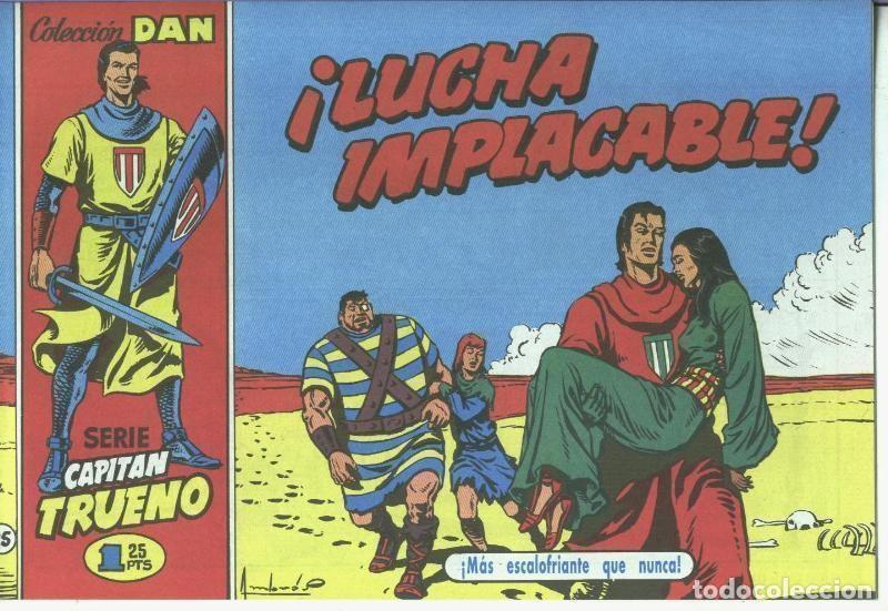C&oacute;mics: El Capitan Trueno facsimil numero 025: Lucha implacable - Varios - Foto 1