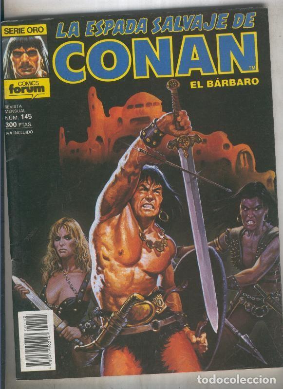 C&oacute;mics: La espada de conan el barbaro numero 145 - Varios - Foto 1
