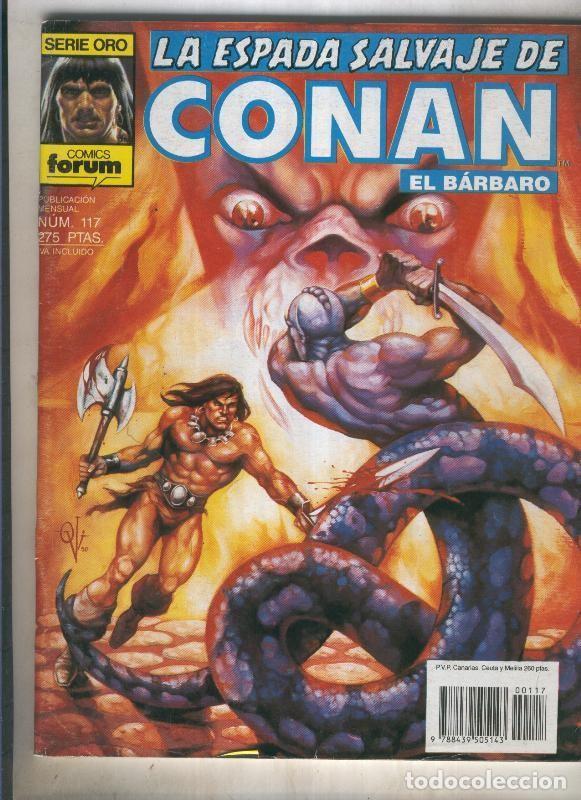 C&oacute;mics: La espada de conan el barbaro numero 117 - Varios - Foto 1