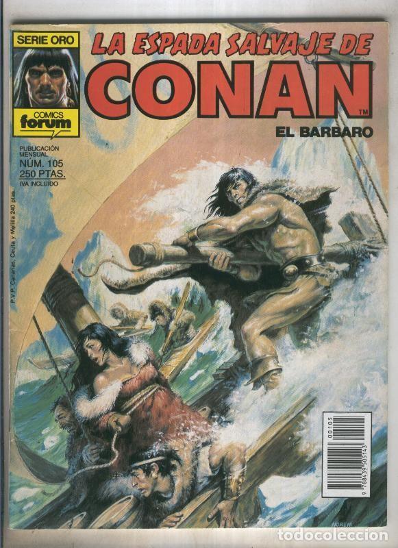C&oacute;mics: La espada de conan el barbaro numero 105 - Varios - Foto 1