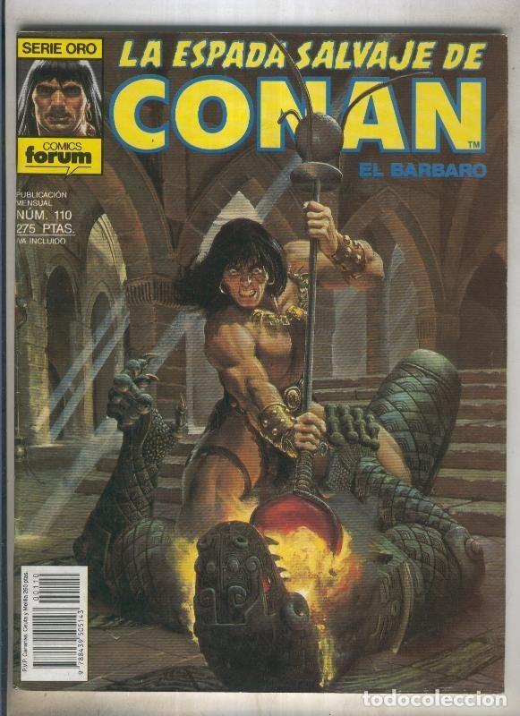 C&oacute;mics: La espada de conan el barbaro numero 110 - Varios - Foto 1