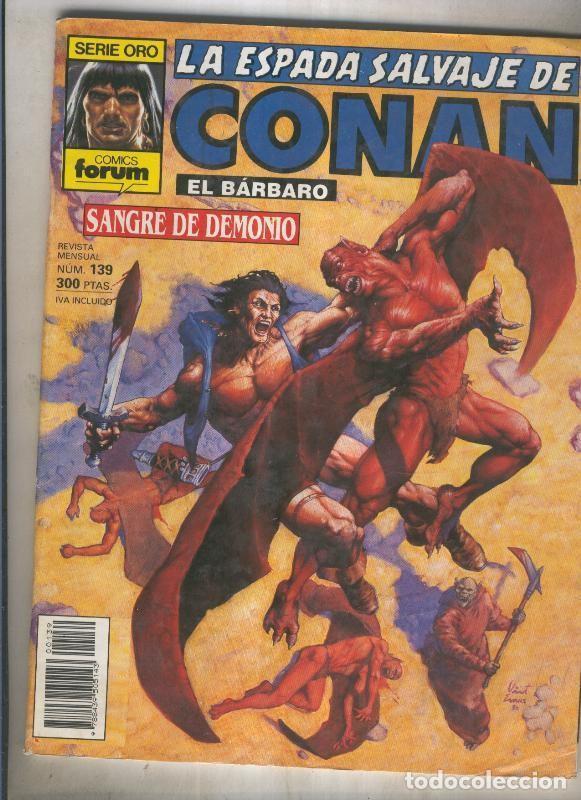 C&oacute;mics: La espada de conan el barbaro numero 139 - Varios - Foto 1