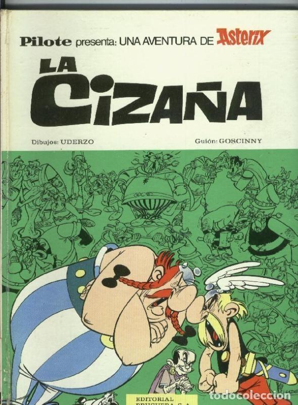 C&oacute;mics: Pilote presenta Asterix: La Ciza&ntilde;a (numerado 2 en interior cubierta) - Uderzo y Goscinny - Foto 1