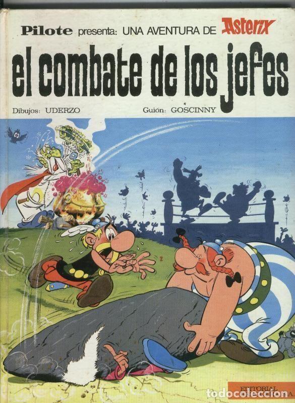 C&oacute;mics: Pilote presenta Asterix: El combate de los jefes - Uderzo y Goscinny - Foto 1
