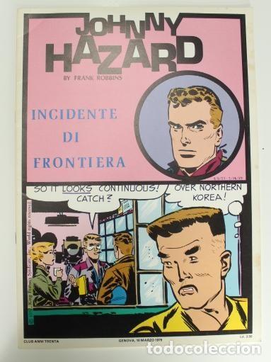 Comics : JOHNNY HAZARD - Tiras del 09-09-1957 al 07-12-1957: Incidente di Frontiera - Frank Robbins