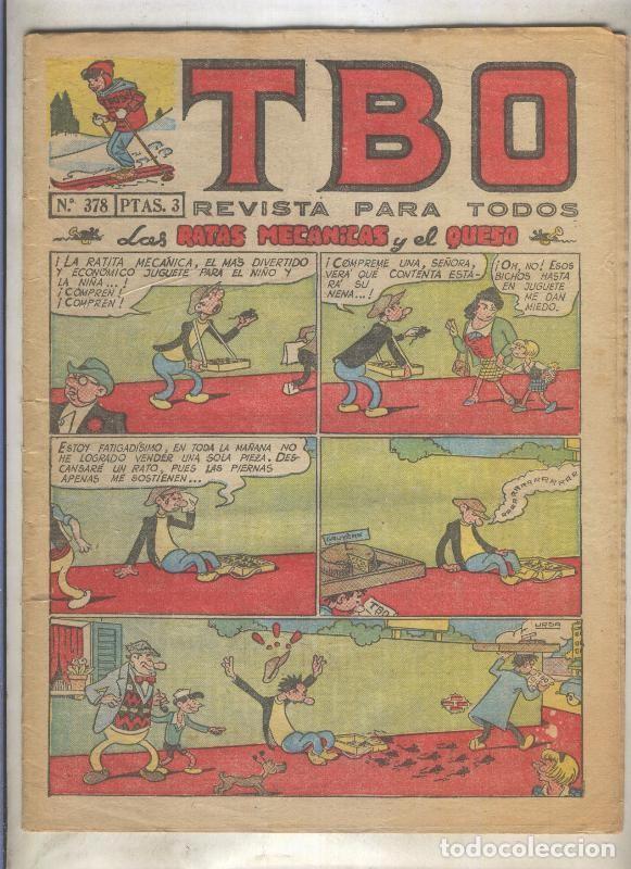 Comics: TBO numero 378: Las ratas mecanicas (Urda), (numerado 4 en trasera) - Varios