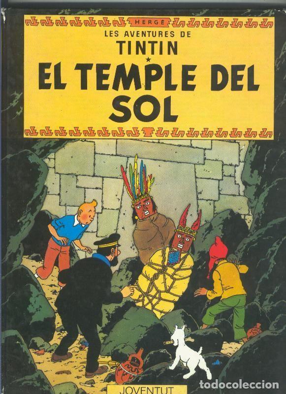 C&oacute;mics: Tintin: El temple del sol, sisena edicio 1983 - Herge - Foto 1