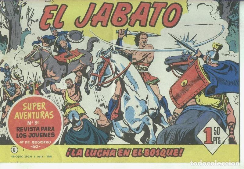 C&oacute;mics: El Jabato facsimil numero 006: La lucha en el bosque - Darnis - Foto 1