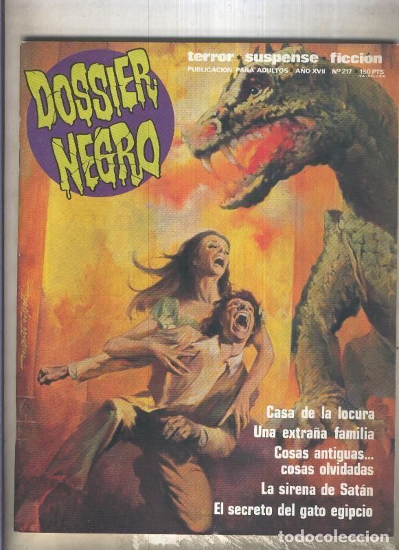 C&oacute;mics: Dossier Negro numero 217 (numerado 1 en trasera) - Varios - Foto 1