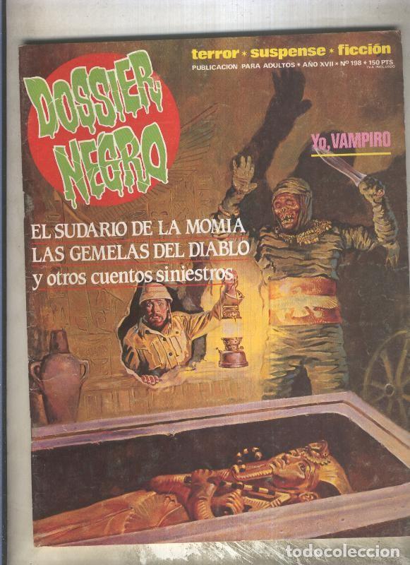 C&oacute;mics: Dossier Negro numero 198 (numerado 1 en trasera) - Varios - Foto 1