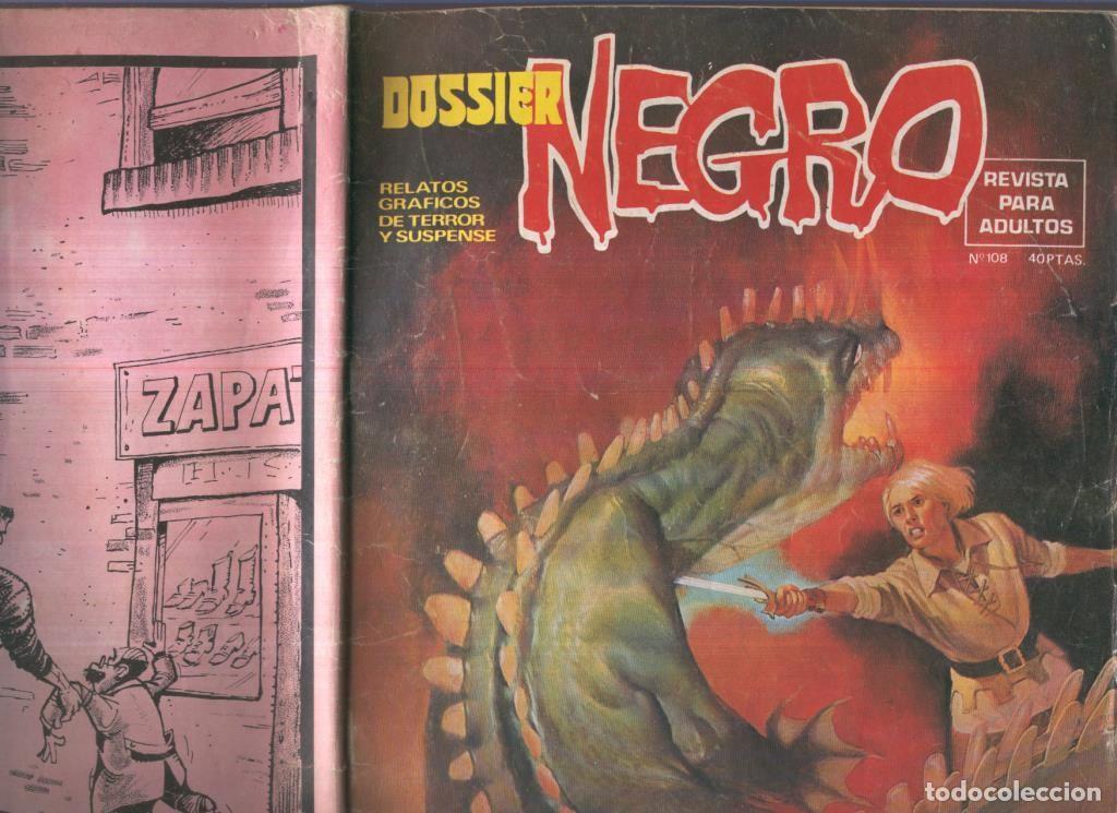 C&oacute;mics: Dossier Negro numero 108 (numerado 2 en trasera) - Varios - Foto 1