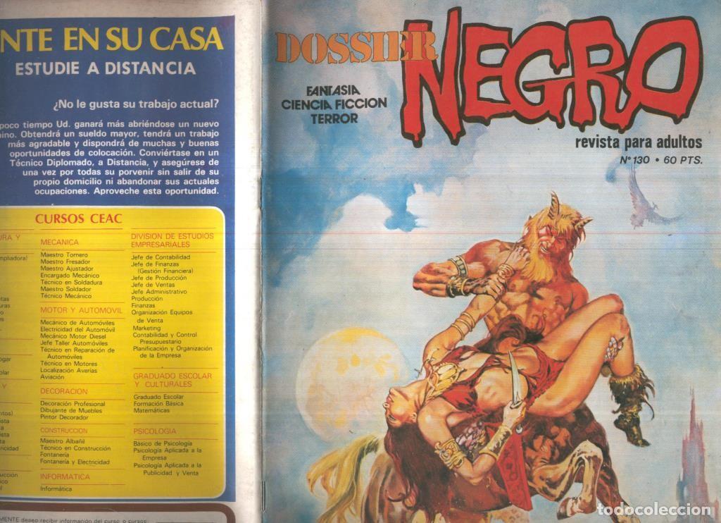 C&oacute;mics: Dossier Negro numero 130 (numerado 2 en trasera) - Varios - Foto 1