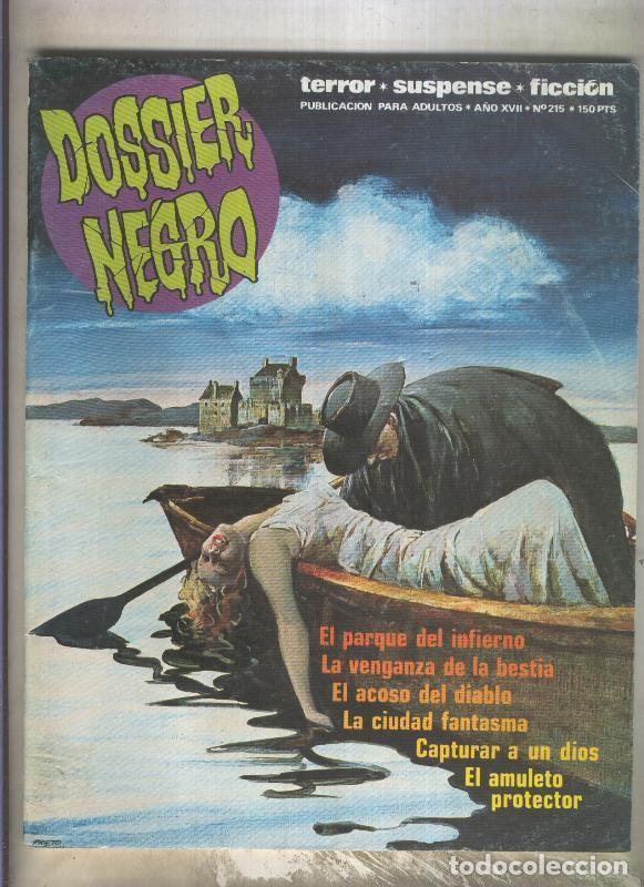 C&oacute;mics: Dossier Negro numero 215 (numerado 1 en trasera) - Varios - Foto 1