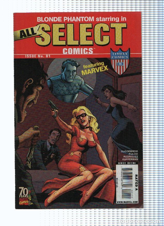 C&oacute;mics: ALL SELECT COMICS 70th Anniversary: SPECIAL Numero 01 (Marvel 2009) - Varios - Foto 1