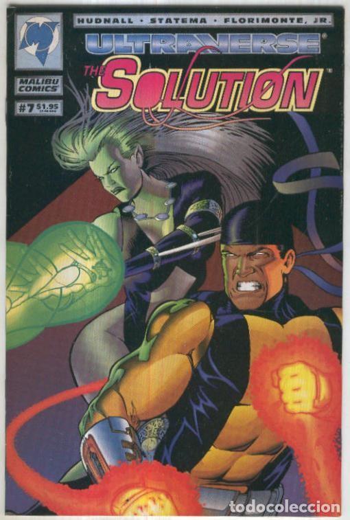 Comics: THE SOLUTION Vol.1 No.07: Payback, Part 02 (Ultraverse 1993) - James Hudnall