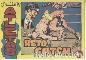 Comics: Atletas facsimil numero 4: Reto de Catch - Jose Ortiz