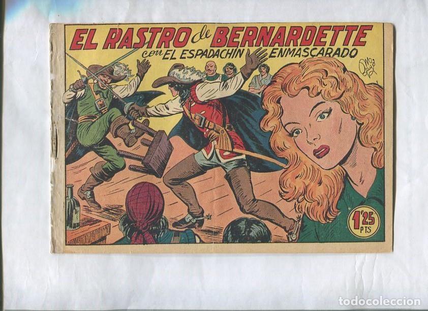 Comics: El Espadachin Enmascarado original numero 104: El rastro de Bernardette - Manuel Gago