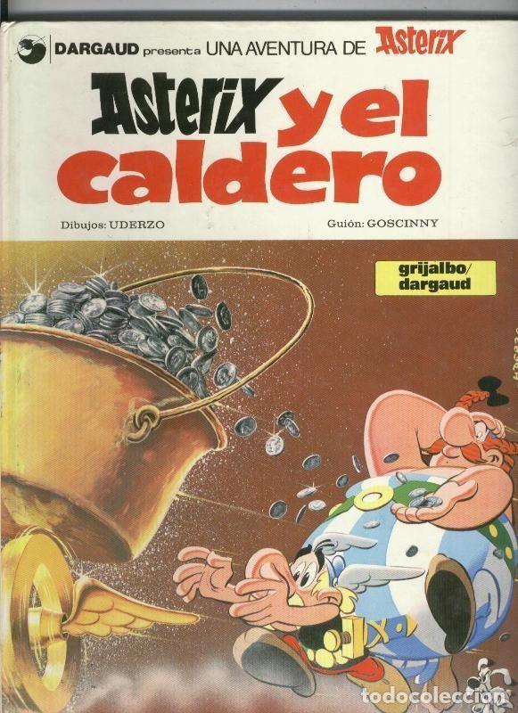 C&oacute;mics: Asterix y el caldero (numerado 1 en interior) - Goscinny y Uderzo - Foto 1