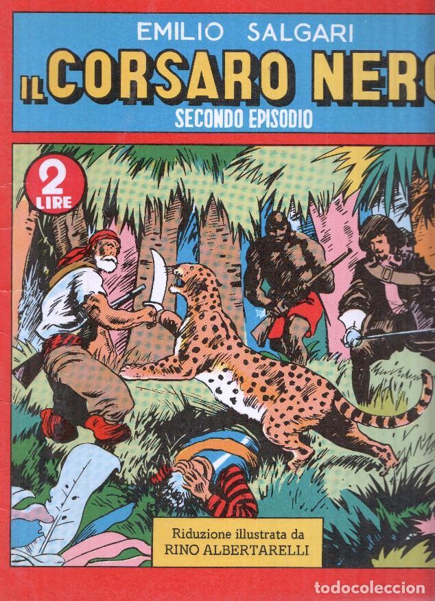 Comics: Serie Salgariana 19: IL CORSARO NERO 02 - Emilio Salgari (Editrice Comic Art 1980) - Emilio Salgari