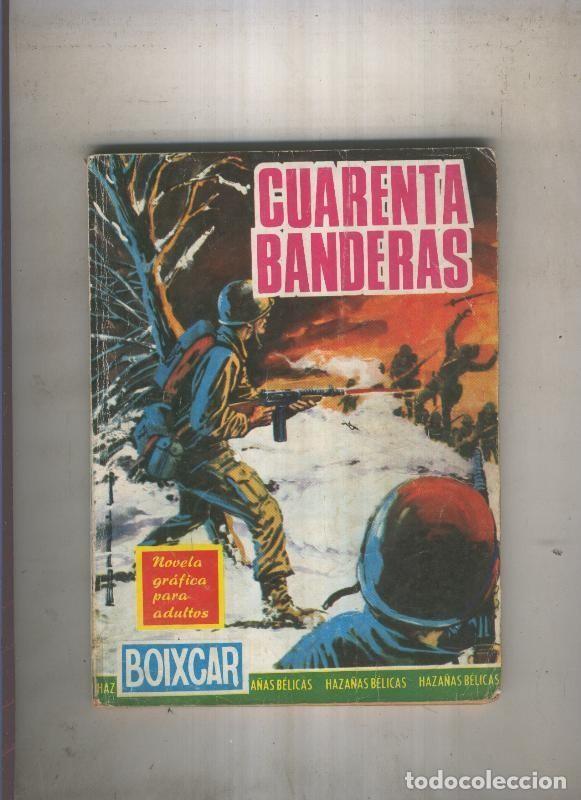 Fumetti: HAZA&Ntilde;AS BELICAS BOIXCAR numero 028: Cuarenta banderas - BOIXCAR