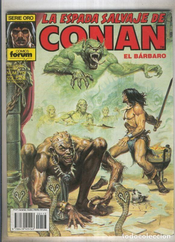 C&oacute;mics: La espada de conan el barbaro numero 113 - Varios - Foto 1