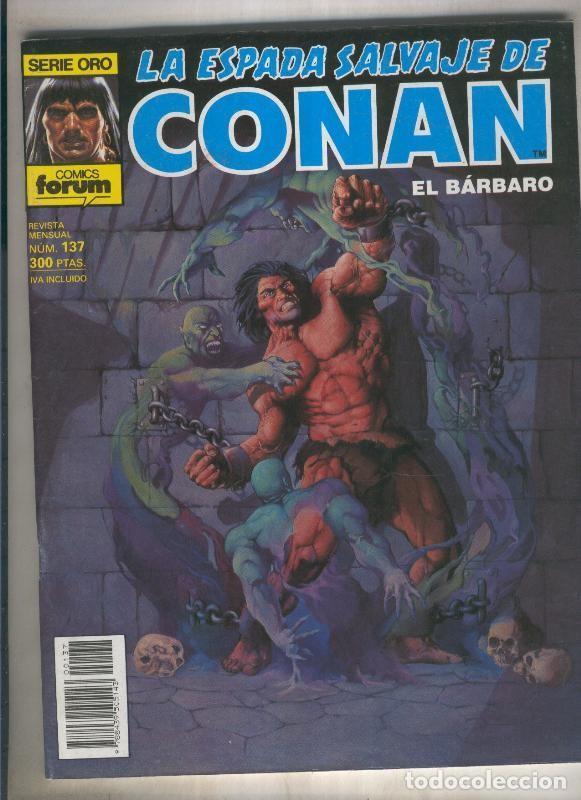 C&oacute;mics: La espada de conan el barbaro numero 137 - Varios - Foto 1