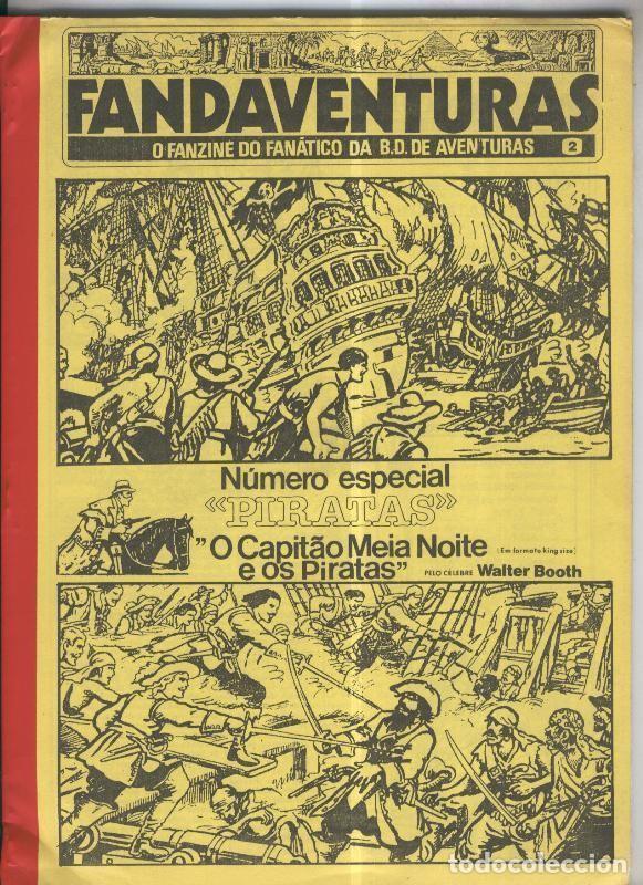 Fumetti: Fanzine: Fandaventuras numero especial: Piratas o Capitao Meia Noite e os Piratas - Varios