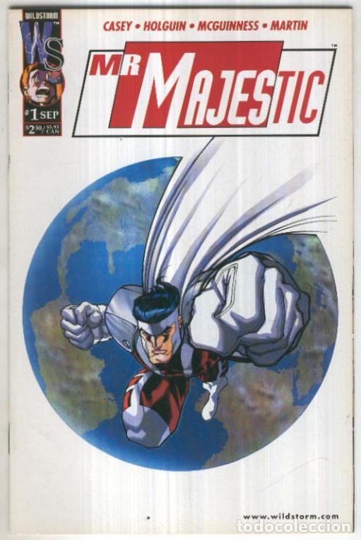 Comics: MR.MAJESTIC Miniserie No.01A: Cosmology - Joe Casey and Brian Holguin