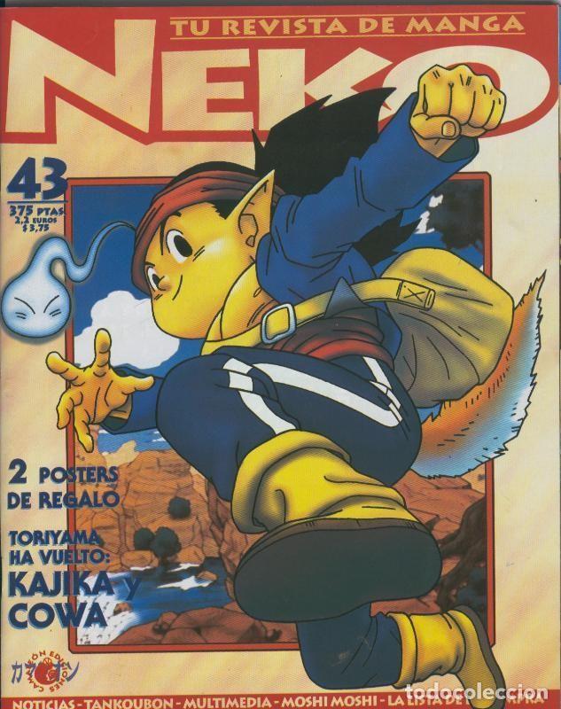 Comics: Neko revista sobre manga numero 43: conserva poster central - Varios