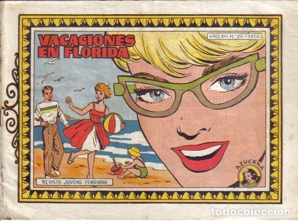 Comics: Azucena numero 651: Vacaciones en Florida - Rosa Galceran