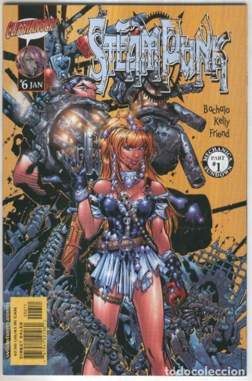 C&oacute;mics: STEAMPUNK Vol.1 No.06: Mechanica Sundown, Part 1 - Joe Kelly